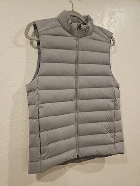 Lululemon Navigation Down Vest Evolve Mens Size X Small In Onyx Grey Sleeveless